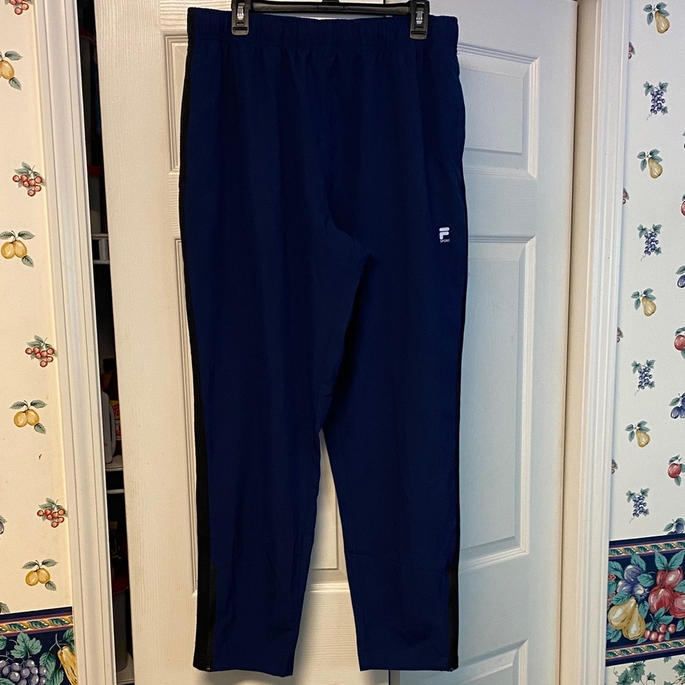 Fila Gray Sport Pants with Logo